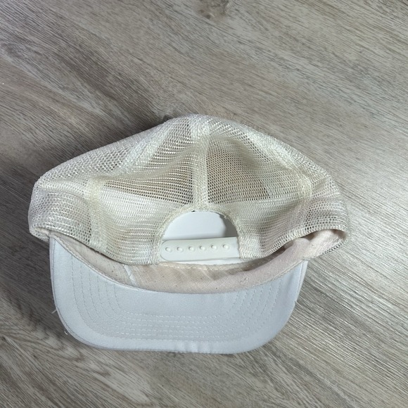 VTG 1985 World‎ Series Snapback Hat MLB Royals Cardinals White Trucker Cap - Picture 5 of 7